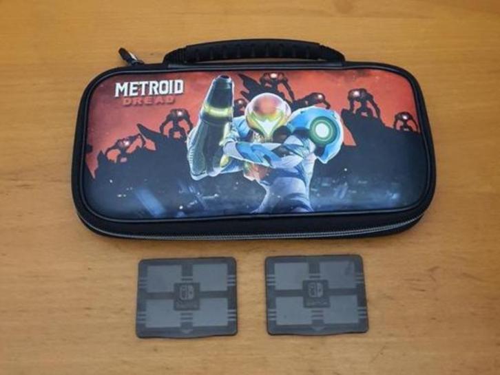 Nintendo Switch Case METROID DREAD TAS, Spelcomputers en Games, Games | Nintendo Switch, Gebruikt, Avontuur en Actie, 1 speler