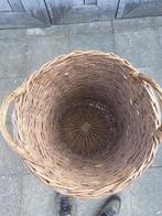 Mooie rieten mand, Huis en Inrichting, Woonaccessoires | Schalen en Manden, Gebruikt, Mand, Rond, Ophalen of Verzenden