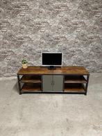 Super industriële tv meubelkast NIEUW! nr.6639, Info@antiekgroothandel.com, Metaal, Nieuw, Ophalen of Verzenden