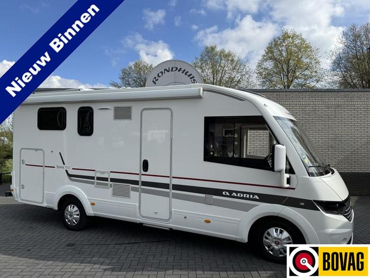 Adria SONIC I 600 SC 130 pk Euro6 Fiat Ducato NL-Camper *Que, Caravans en Kamperen, Campers, Bedrijf, tot en met 4, Integraal