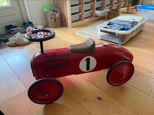 Goki retro loopauto, Kinderen en Baby's, Speelgoed | Buiten | Voertuigen en Loopfietsen, Zo goed als nieuw, Ophalen