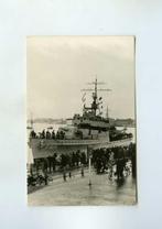 scheepvaart-foto-MARINE-DEN HELDER-F805-van speyk., Ophalen of Verzenden, 1940 tot 1960, Gelderland