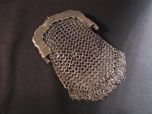 Maliën beurs antiek zilver Schoonhoven 1896. 1334, Antiek en Kunst, Antiek | Goud en Zilver, Zilver, Ophalen of Verzenden