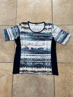 Shirt met korte mouw, Blauw, Maat 42/44 (L), Ophalen of Verzenden, Zo goed als nieuw