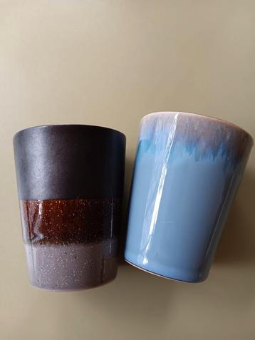 ZGAN 2x 70's ceramics mok 180 ml beschikbaar voor biedingen