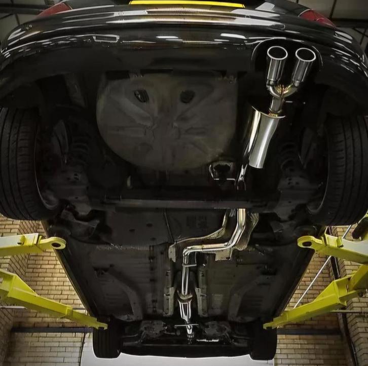 Uitlaat rvs catback systeem PEUGEOT 207 GTI 1.6L TURBO 2006+, Auto diversen, Tuning en Styling, Ophalen of Verzenden