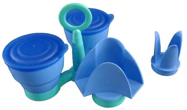 Tupperware Carrousel Suiker Melk Servettenhouder Set, Coolsingel 104, 3011 AG Rotterdam, Netherlands, Verzenden, Zo goed als nieuw