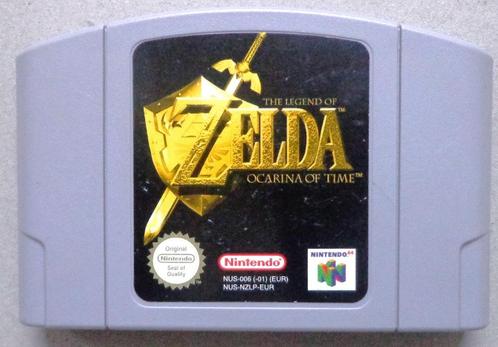 Zelda Ocarina of Time voor de Nintendo 64, Spelcomputers en Games, Games | Nintendo 64, Gebruikt, Ophalen of Verzenden