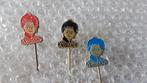 3 verschillende kleuren speldjes klaasje, Ophalen of Verzenden, Zo goed als nieuw, Overige onderwerpen