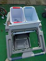 Schoonmaakkar zonder dweil, Ophalen, Dweilemmer, -bak, of -wagen