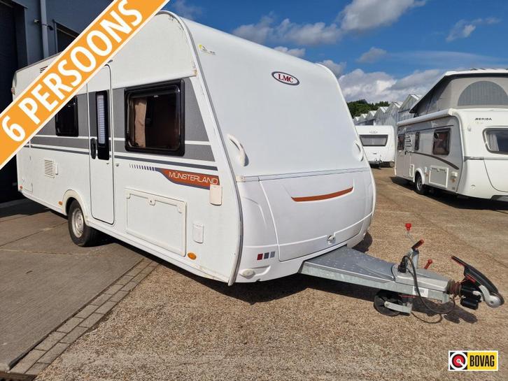 LMC Style 490 K incl Bovag beurt/garantie, Caravans en Kamperen, Caravans, Bedrijf, tot en met 6, 1000 - 1250 kg, Treinzit, LMC en Münsterland