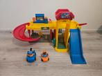 Fisher Price Little People Garage, Ophalen, Zo goed als nieuw