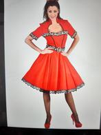 NIEUWE 50's Jurk sheeba/ rood (maat M)., Maat 38/40 (M), Carnaval, Nieuw, Ophalen of Verzenden