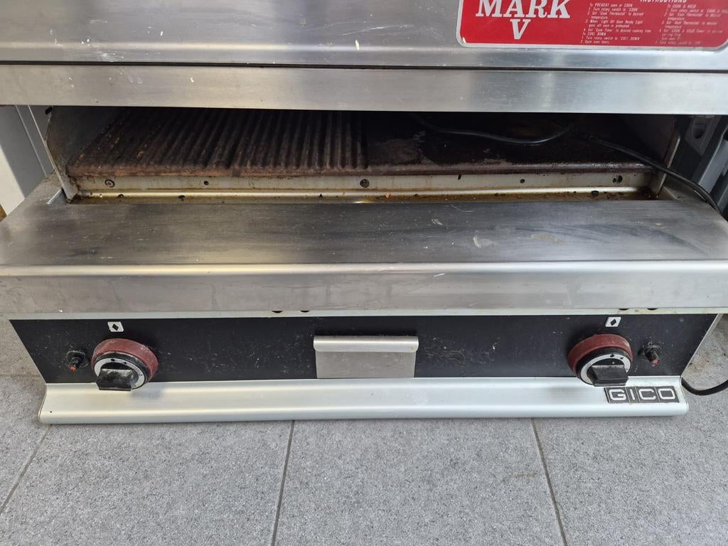 Gico Grillplaat - Horeca Apparatuur, Ophalen, Gebruikt