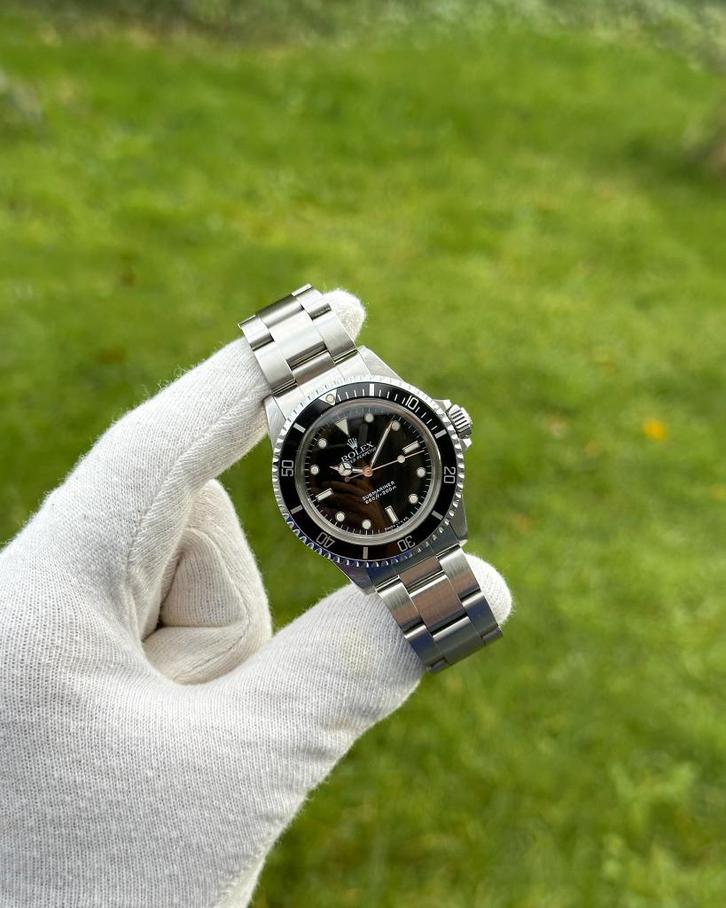 Rolex Submariner - 5513 - 1982, Sieraden, Tassen en Uiterlijk, Horloges | Heren, Nieuw, Polshorloge, Rolex, Staal, Staal, Ophalen of Verzenden