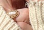 Camee ring, Ophalen, Goud, Ring