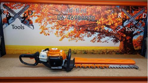 Stihl HS 82 T Heggenschaar 60cm dubbel mes HS82T ., Tuin en Terras, Heggenscharen, Gebruikt, Benzine, Ophalen of Verzenden