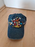 Disney paris pet cap spijkerstof disneyland mickey mouse, Ophalen of Verzenden, Zo goed als nieuw, One size fits all