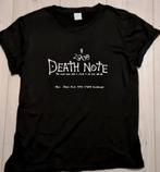 tof death note T shirt maat L emo anime, Zo goed als nieuw, Zwart, Korte mouw, Verzenden
