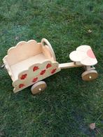 Janbibijan  houten loopbakfiets, Ophalen, Gebruikt, Rij- of Hobbelspeelgoed