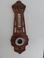 Jugendstil barometer/thermometer., Ophalen of Verzenden