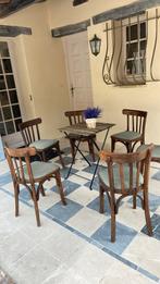 Brocante bistro stoelen / Thonet stoelen, Gebruikt, Ophalen of Verzenden, Vijf, Zes of meer stoelen, Brocante / Thonet