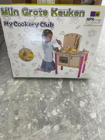 New Classic Toys houten speegoedkeuken roze nieuw in doos! beschikbaar voor biedingen