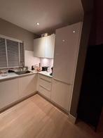 Witte hoogglans hoekkeuken stijlvol en compleet GEDEMONTEERD, Huis en Inrichting, Keuken | Complete keukens, Wit, Hoekkeuken, Ophalen of Verzenden