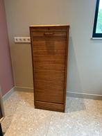 Roldeurkast/archiefkast vintage&antiek, Huis en Inrichting, Kasten | Roldeurkasten en Archiefkasten, Ophalen, Minder dan 50 cm