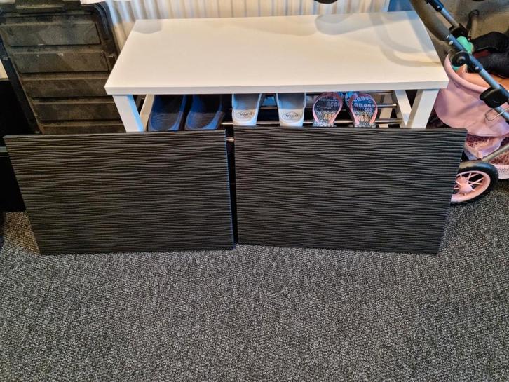 IKEA BESTÅ Laxviken deur - Zwart 60x38 cm, Huis en Inrichting, Woonaccessoires | Kapstokken, Zo goed als nieuw, Ophalen