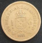 Nederlandse Antillen 1 Gulden 1991, Postzegels en Munten, Munten | Nederland, 1 gulden, Ophalen of Verzenden, Losse munt