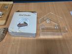Doorzichtig Vogelvoederhuisje met Zuignappen, Ophalen of Verzenden, Nieuw