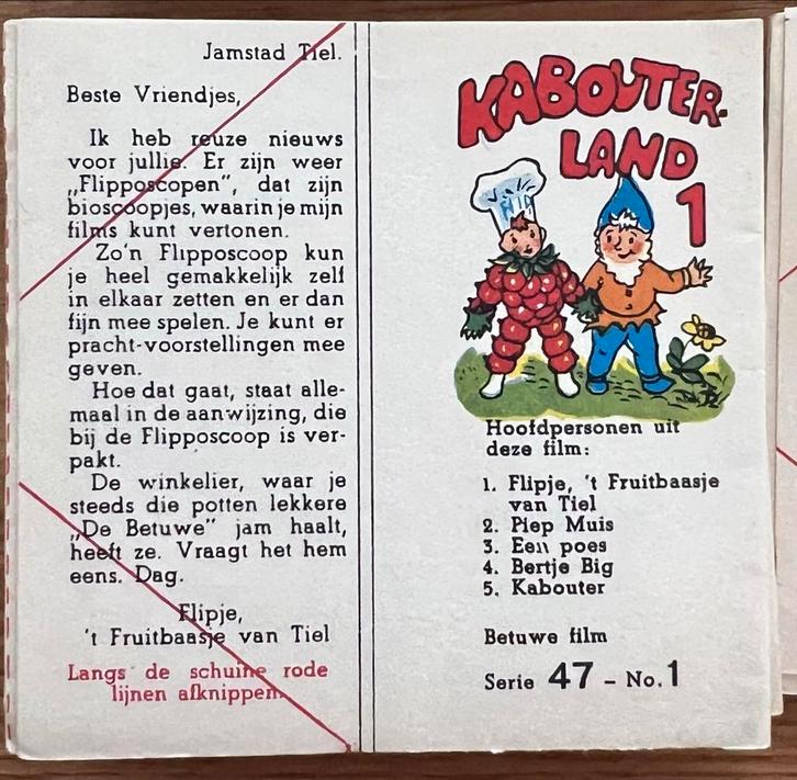 Flipje van Tiel Flipposcopen, Verzamelen, Speelgoed, Gebruikt, Ophalen of Verzenden