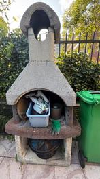 betonnen tuin barbecue / buitenhaard, Ophalen, Zo goed als nieuw