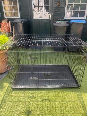 Honden bench zwarte draadkooi xxl beschikbaar voor biedingen