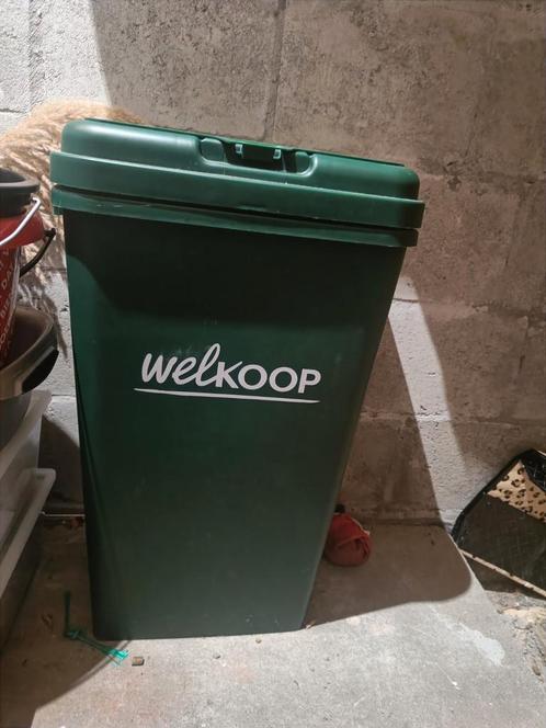 Welkoop Voerton - Groen - Wegens Verhuizing, Huis en Inrichting, Woonaccessoires | Prullenbakken, Gebruikt, Kunststof, 50 tot 75 cm