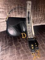 Dior sadel bag tas met doos, Ophalen of Verzenden, Zo goed als nieuw, Zwart, Schoudertasje