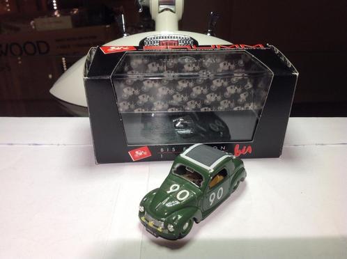 Fiat 500 C Mille Miglia van Brumm met doosje 1:43, Hobby en Vrije tijd, Modelauto's | 1:43, Nieuw, Auto, Overige merken, Ophalen of Verzenden