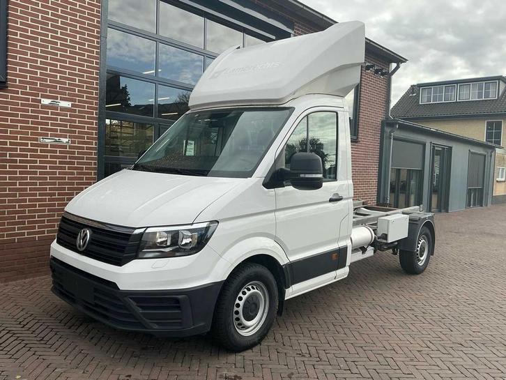 2018 Volkswagen Crafter SZN1E BE Trekker, Auto's, Bestelauto's, Bedrijf, Volkswagen, Overige brandstoffen, Automaat, Gebruikt