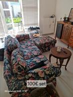 IKEA Ektorp 3-zit sofa met poef, Huis en Inrichting, Ophalen, Zo goed als nieuw