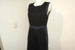 Diane von Furstenberg nette jurk zwart blauw accenten 8/M, Maat 38/40 (M), Verzenden, Zwart, Diane von furstenberg