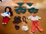 Vintage Wildebras-pop met kleding, Kinderen en Baby's, Speelgoed | Poppen, Ophalen of Verzenden, Gebruikt, Overige typen