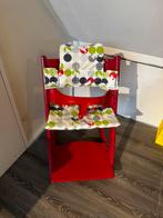 Stokke Trip Trapp rood, Kinderen en Baby's, Kinderstoelen, Ophalen, Gebruikt, Meegroeistoel, Stoelverkleiner