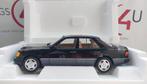 Norev 1:18 Mercedes-Benz 230E W124 zwart met AMG wielen, Ophalen of Verzenden, Nieuw, Auto, Norev