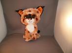 Ty poes bruin gestipt oranje zwart wit 25 cm panter print, Ophalen of Verzenden, Nieuw, Overige typen