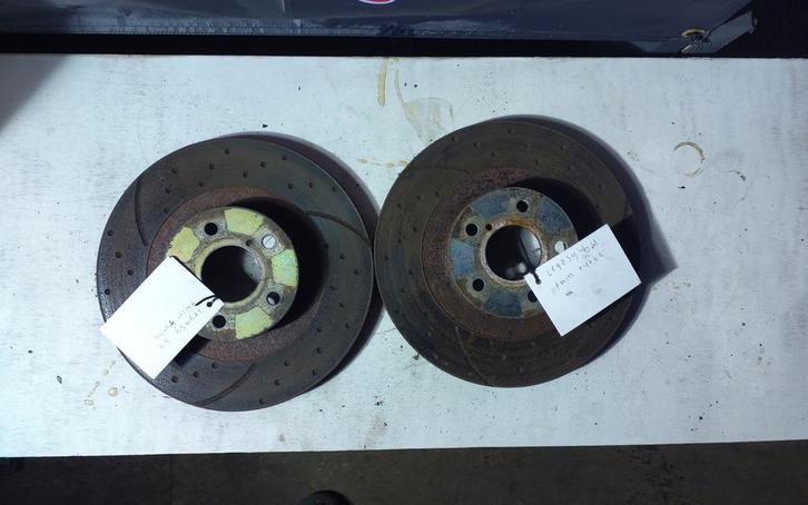 Legacy b4 twinturbo remklauw,  remschijf  compleet set remme, Auto-onderdelen, Remmen en Aandrijving, Subaru, Gebruikt, Ophalen of Verzenden