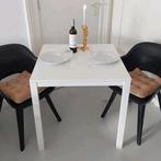 ZGAN Tafel Wit Ikea Bureau Bijzettafel Eettafel Tafeltje, Huis en Inrichting, Tafels | Eettafels, Ophalen, Zo goed als nieuw, Vierkant