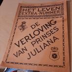 Verloving prinses Juliana 1936, Ophalen, Zo goed als nieuw, Kaart, Foto of Prent