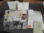 Vintage documenten scrapbooking, journaling of verzamelen, Hobby en Vrije tijd, Scrapbooking, Overige typen, Gebruikt, Verzenden