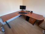 Ikea Galant eiken hoekbureau + bureaukast, Huis en Inrichting, Ophalen, Gebruikt